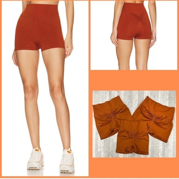 Camila Coelho Pants - CAMILA COELHO YANA BIKER SHORTS
